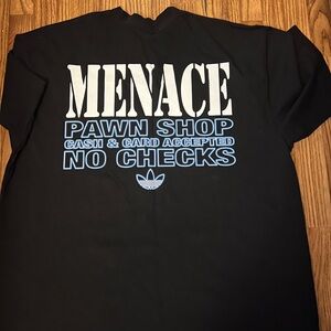 Menace x Adidas Pawn Shop shirt